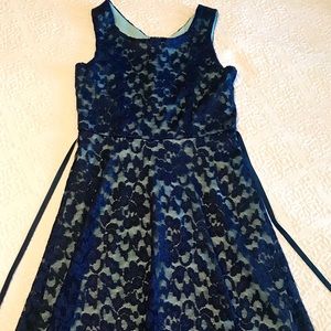 Blue lace Speechless summer dress